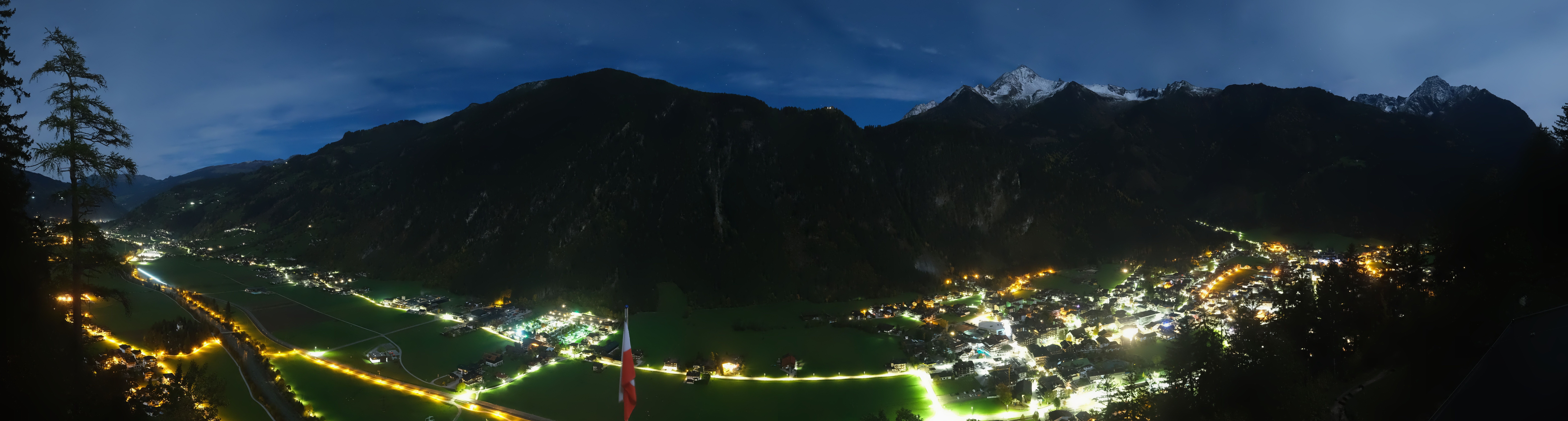 Archiv Foto Webcam Mayrhofen im Zillertal: Blick vom Gasthof Zimmereben