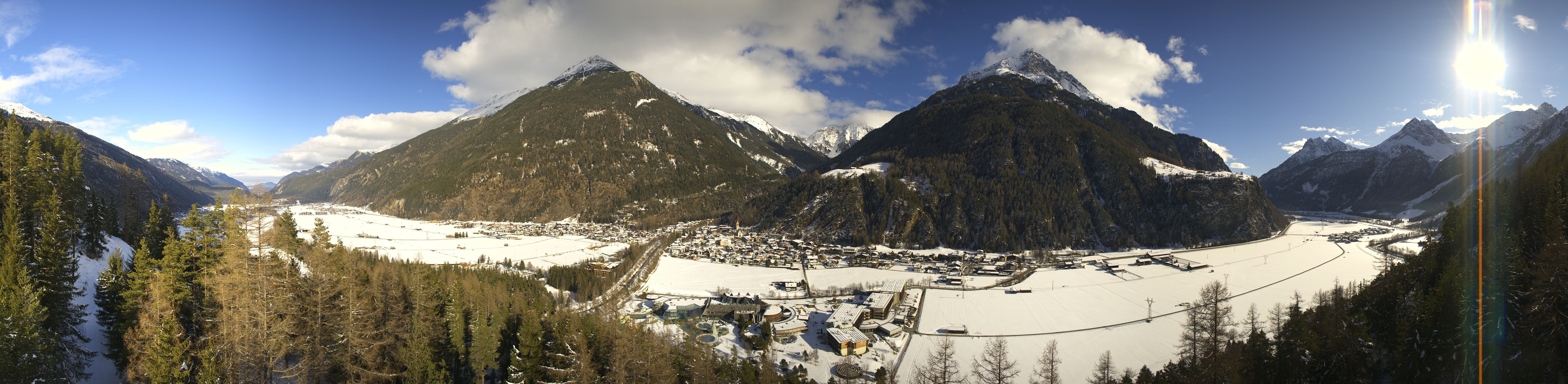 Archiv Foto Webcam Blick auf Längenfeld