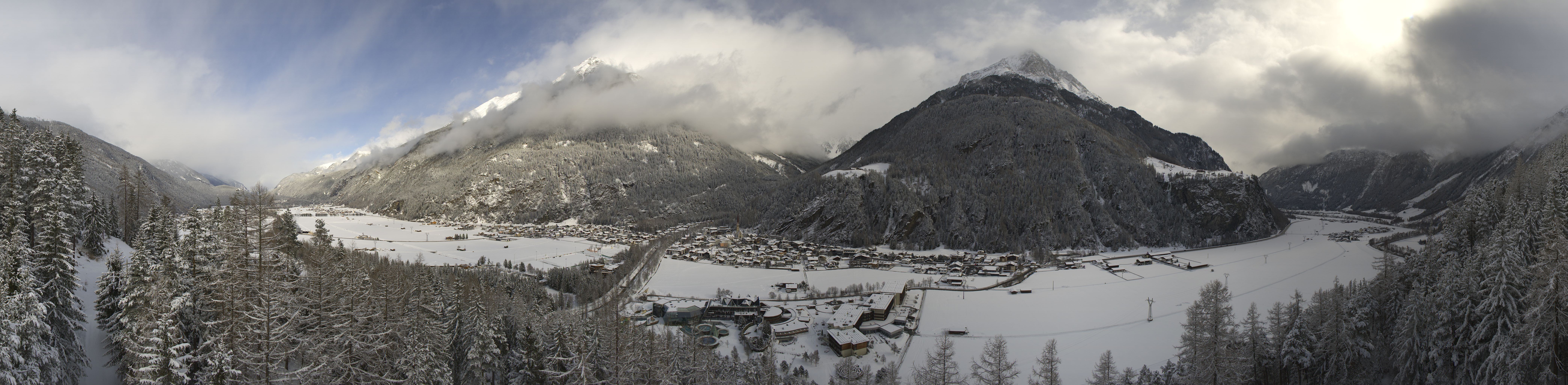 Archiv Foto Webcam Blick auf Längenfeld