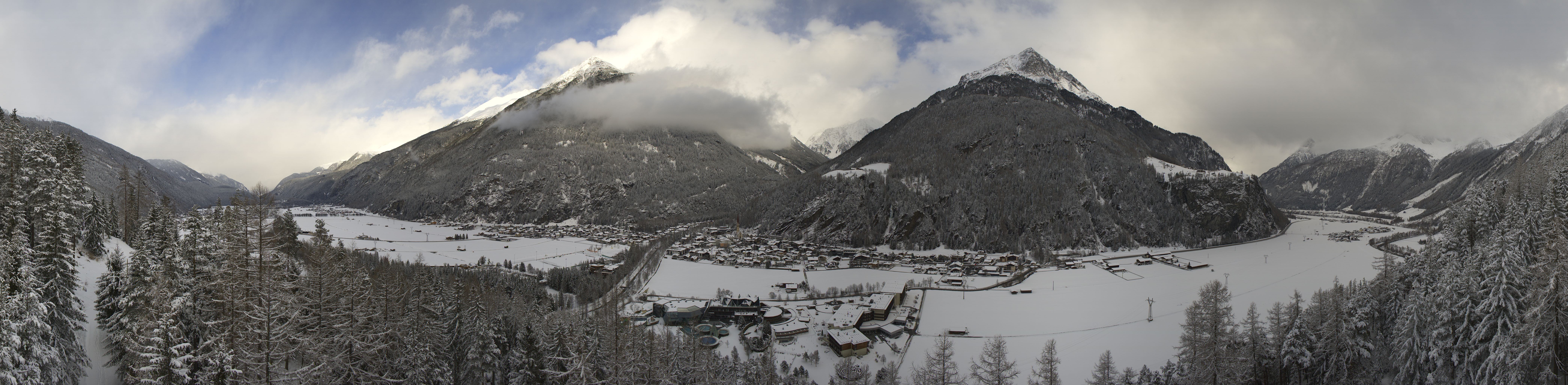 Archiv Foto Webcam Blick auf Längenfeld