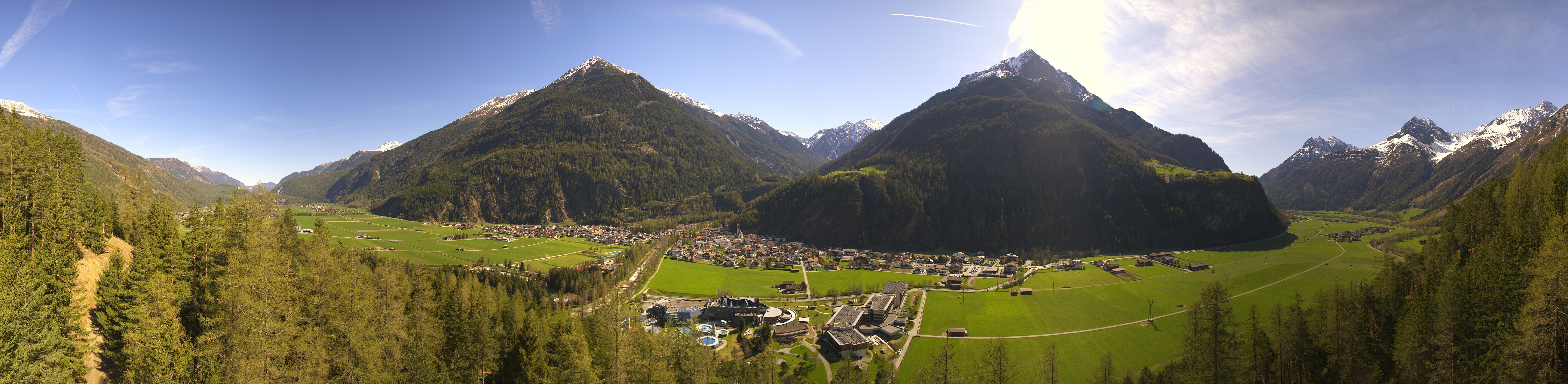 Archiv Foto Webcam Blick auf Längenfeld