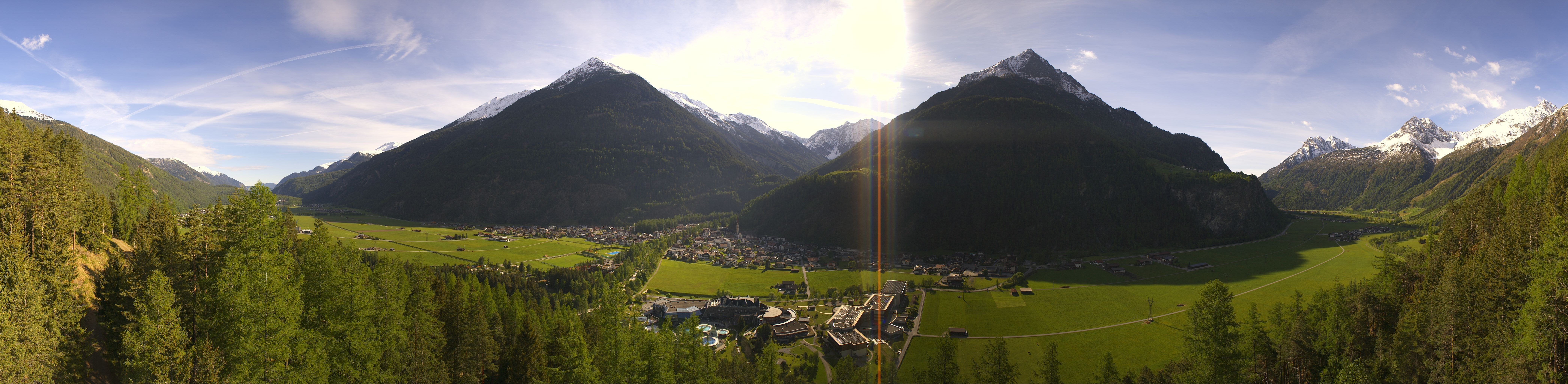 Archiv Foto Webcam Blick auf Längenfeld