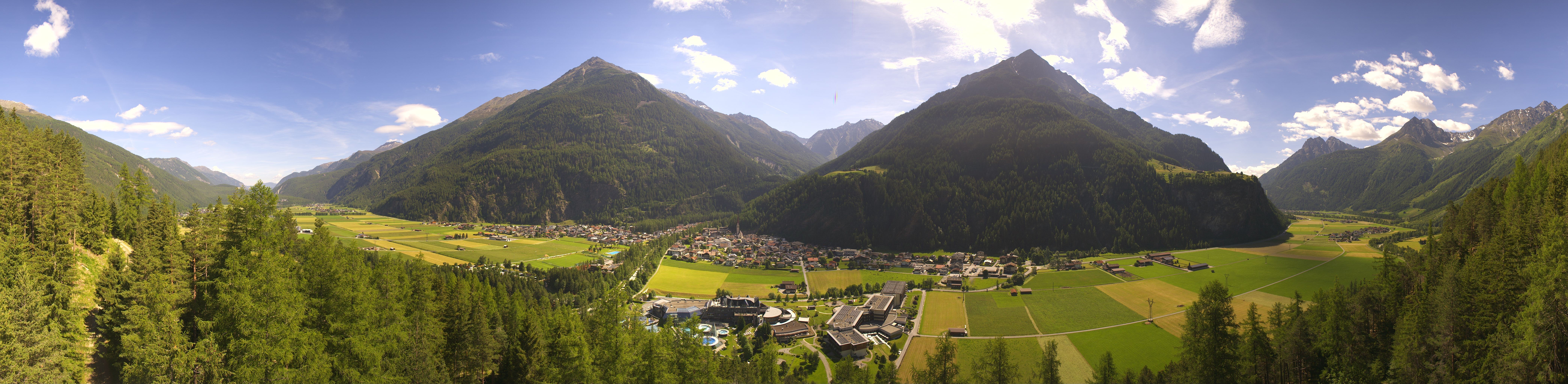 Archiv Foto Webcam Blick auf Längenfeld