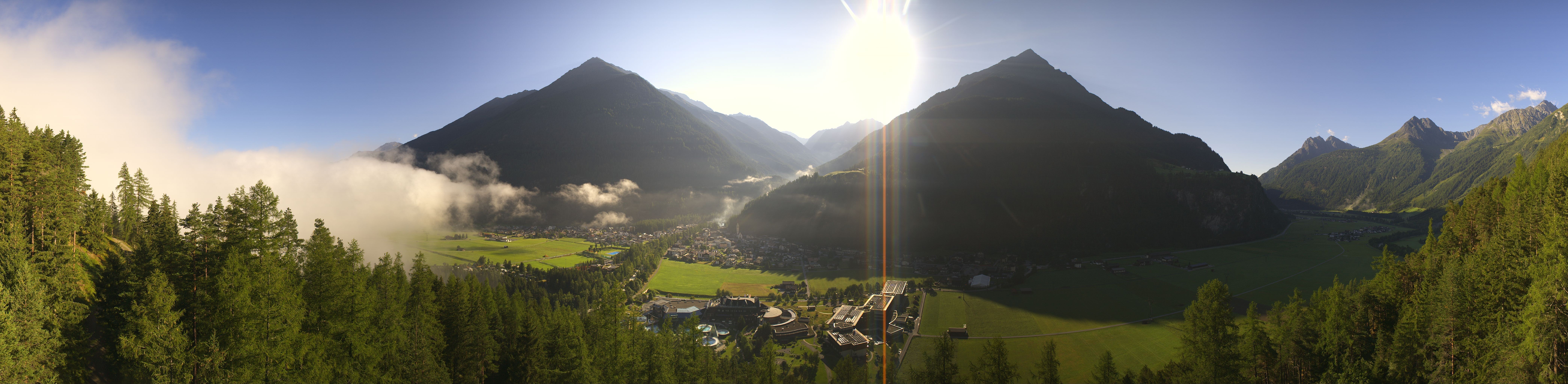 Archiv Foto Webcam Blick auf Längenfeld