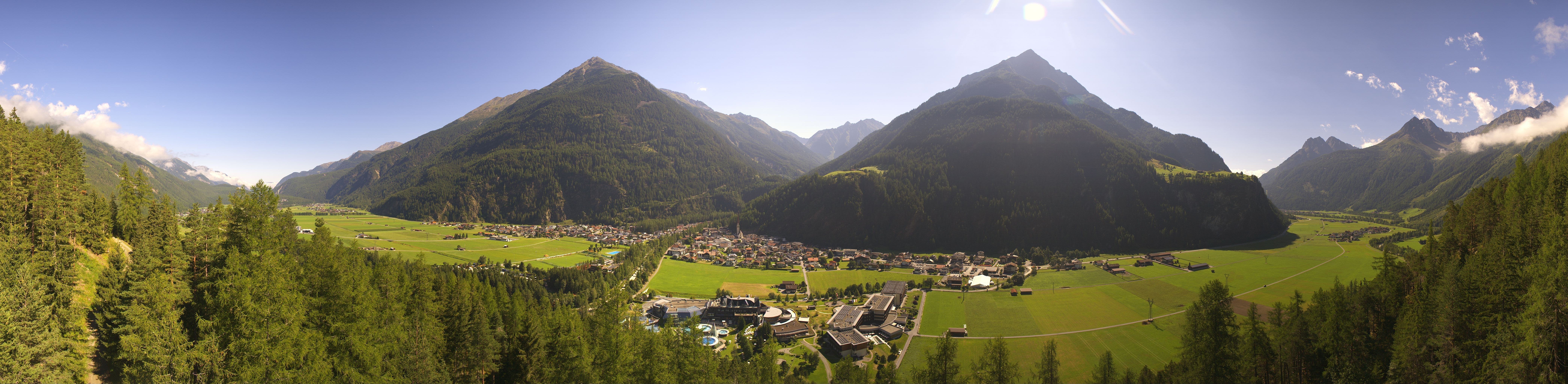 Archiv Foto Webcam Blick auf Längenfeld