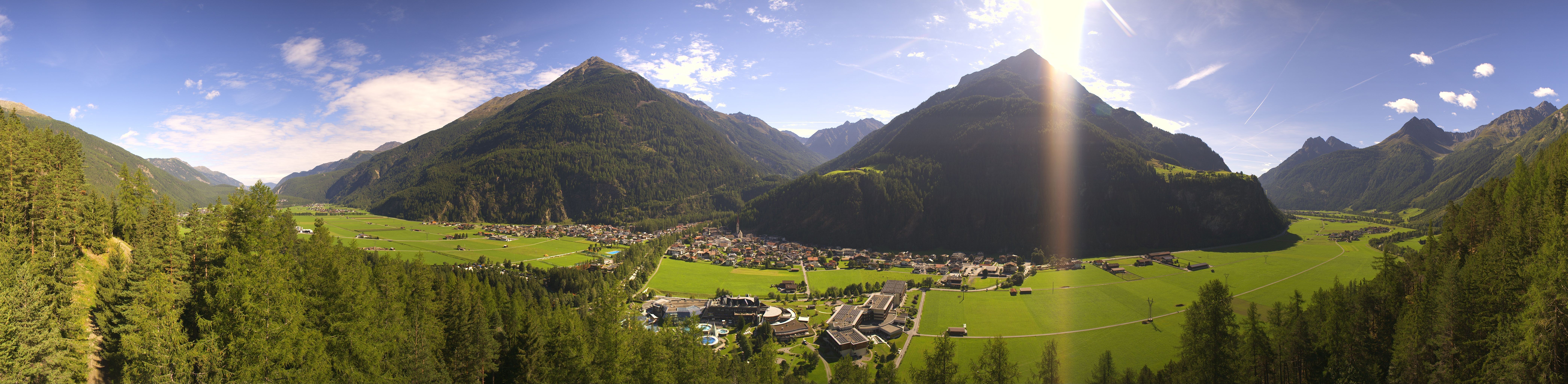 Archiv Foto Webcam Blick auf Längenfeld