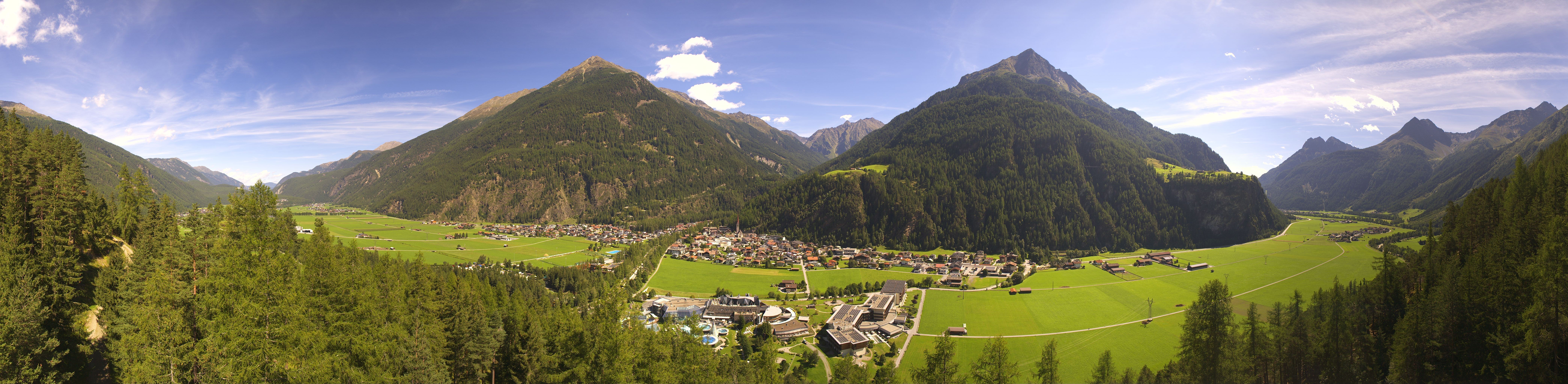 Archiv Foto Webcam Blick auf Längenfeld