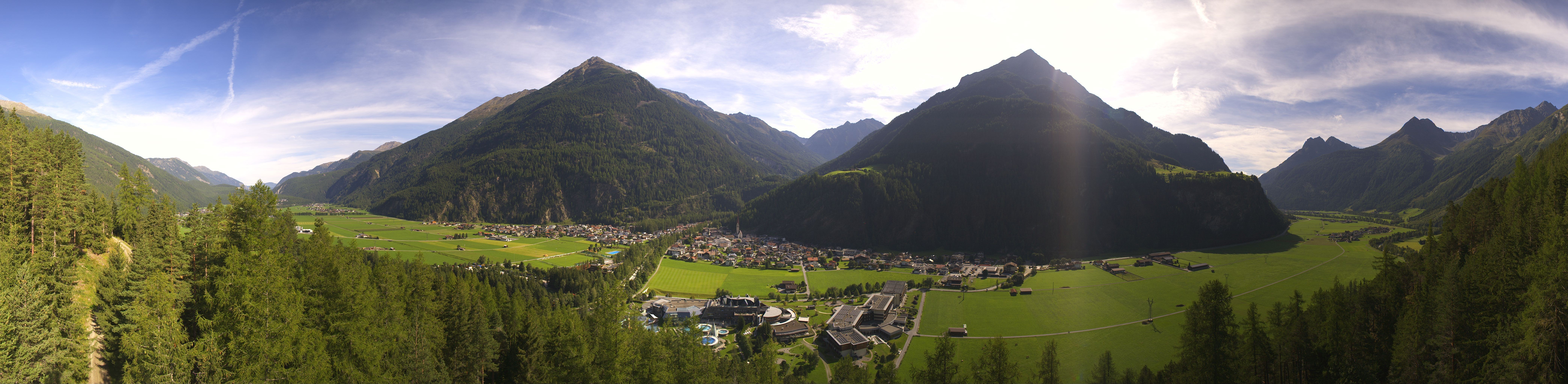 Archiv Foto Webcam Blick auf Längenfeld