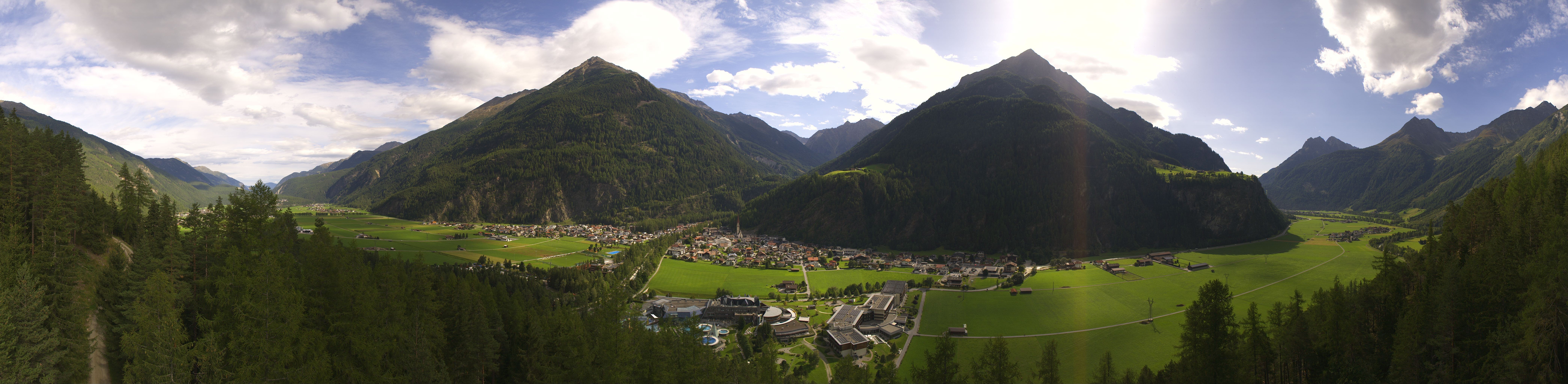 Archiv Foto Webcam Blick auf Längenfeld