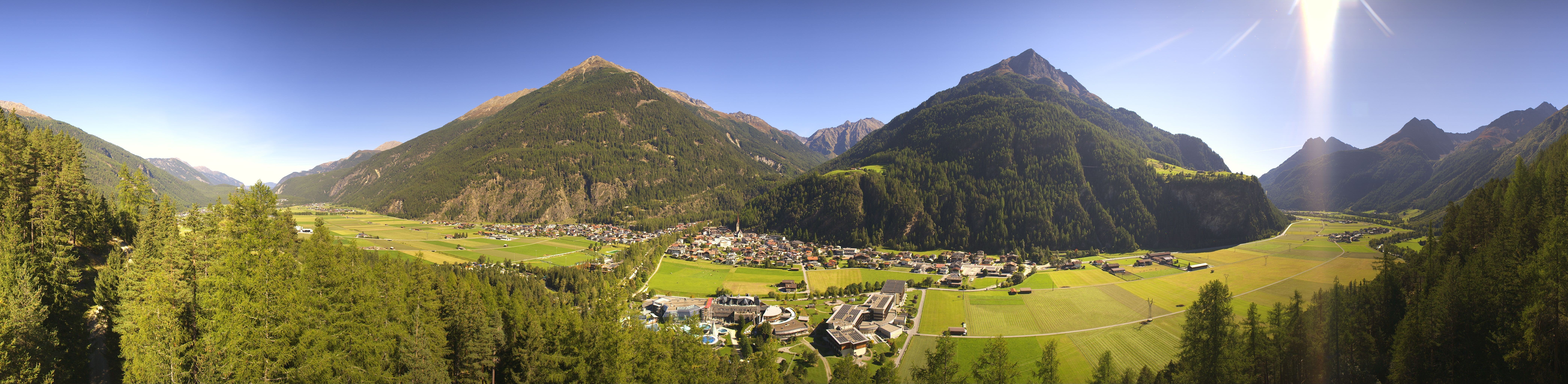 Archiv Foto Webcam Blick auf Längenfeld