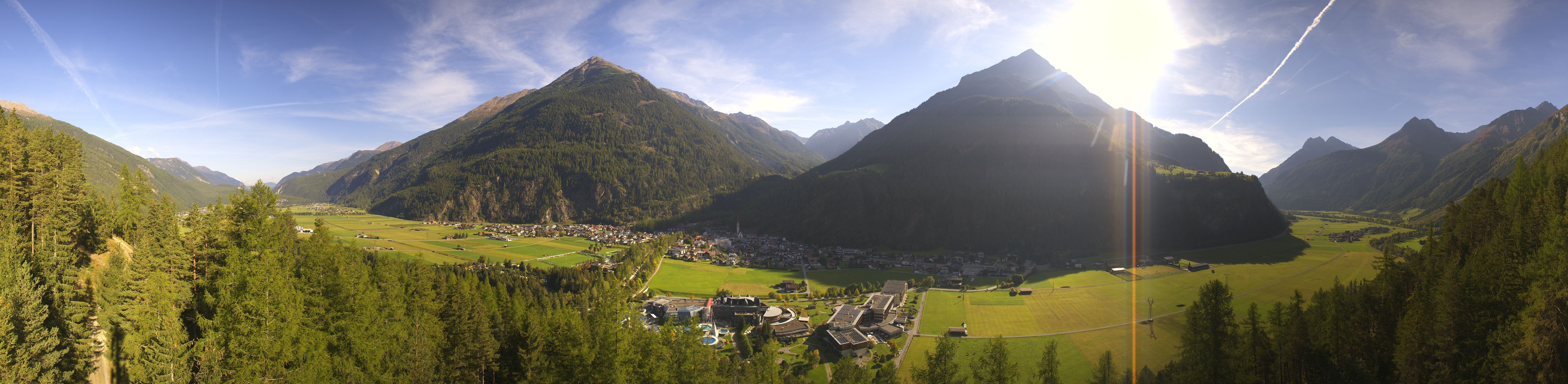 Archiv Foto Webcam Blick auf Längenfeld
