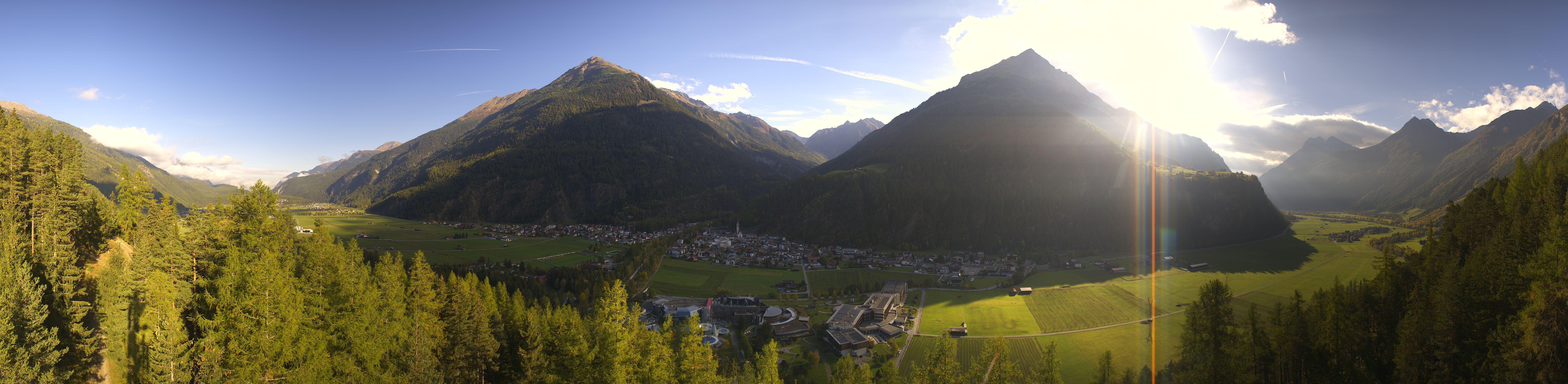 Archiv Foto Webcam Blick auf Längenfeld