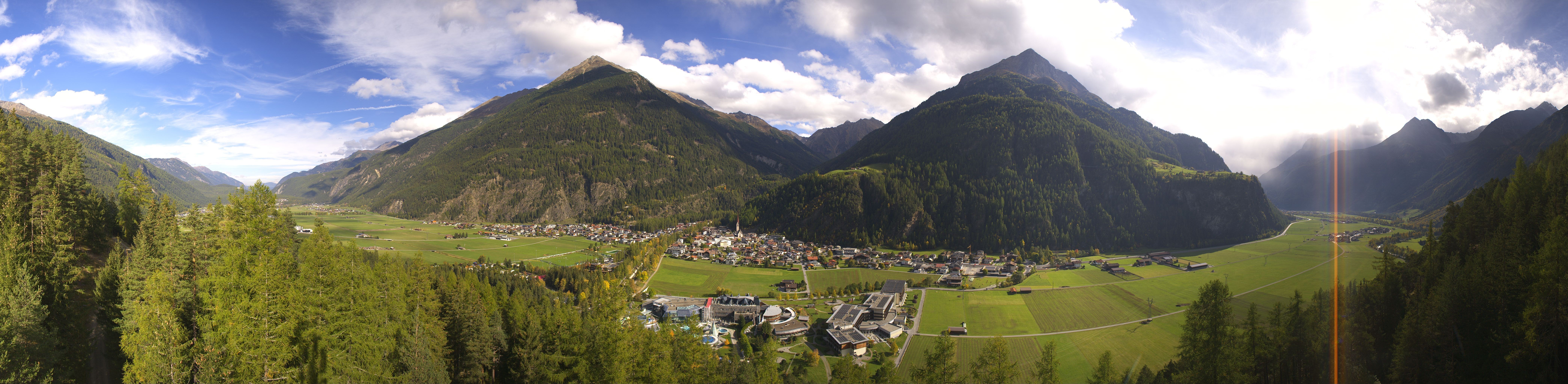 Archiv Foto Webcam Blick auf Längenfeld