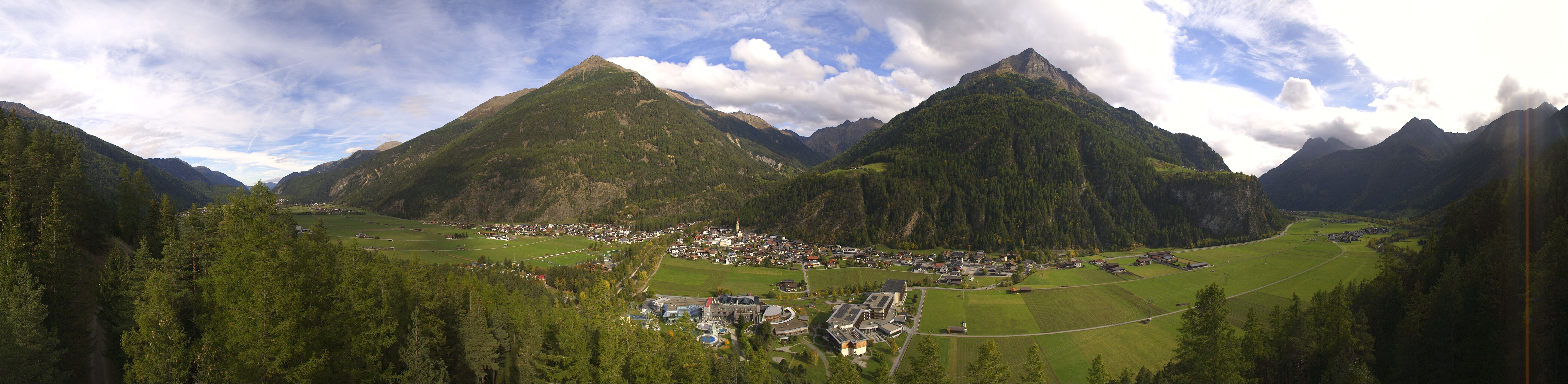 Archiv Foto Webcam Blick auf Längenfeld