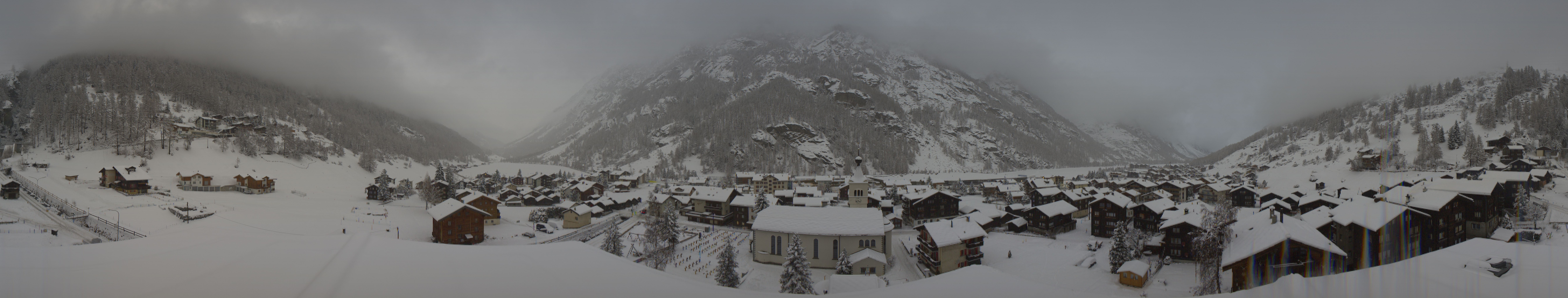 Archiv Foto Webcam Täsch im Mattertal