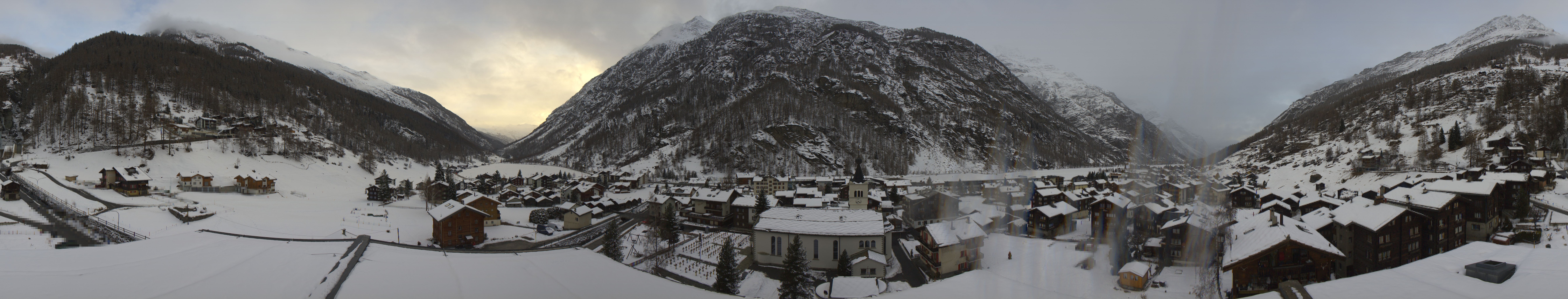 Archiv Foto Webcam Täsch im Mattertal