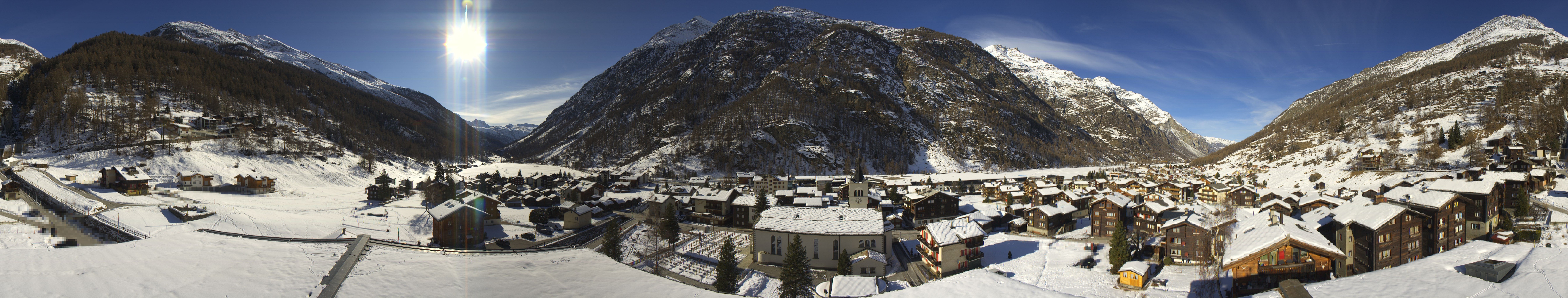 Archiv Foto Webcam Täsch im Mattertal