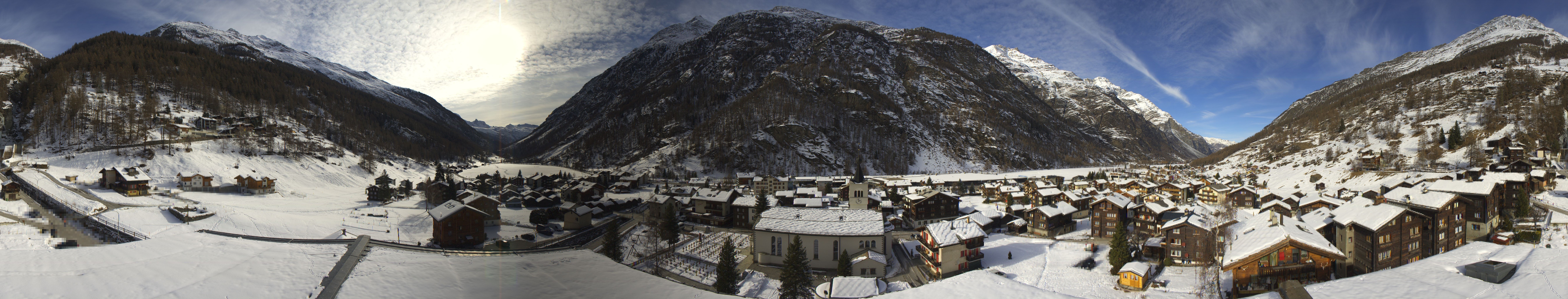 Archiv Foto Webcam Täsch im Mattertal