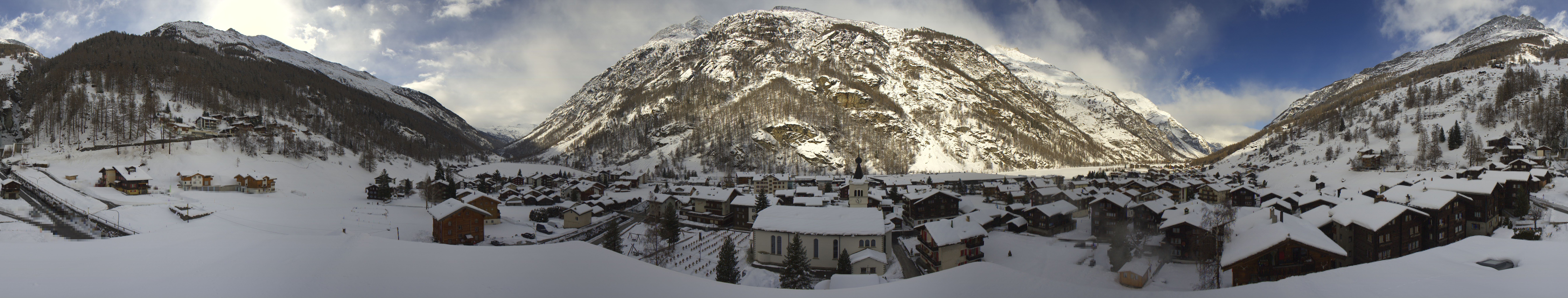 Archiv Foto Webcam Täsch im Mattertal