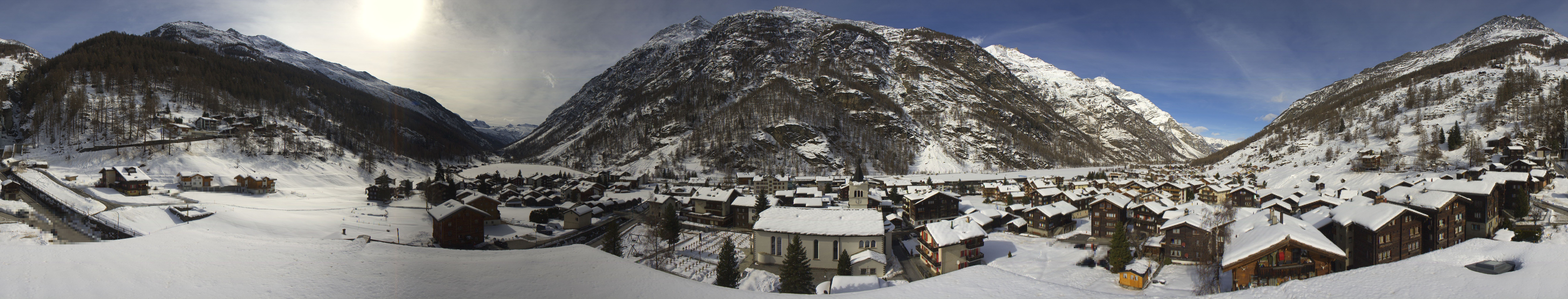 Archiv Foto Webcam Täsch im Mattertal