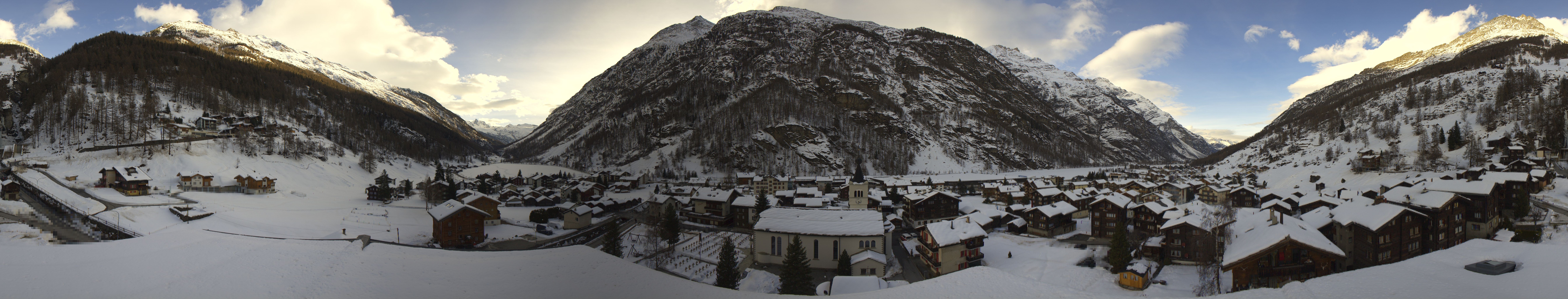 Archiv Foto Webcam Täsch im Mattertal