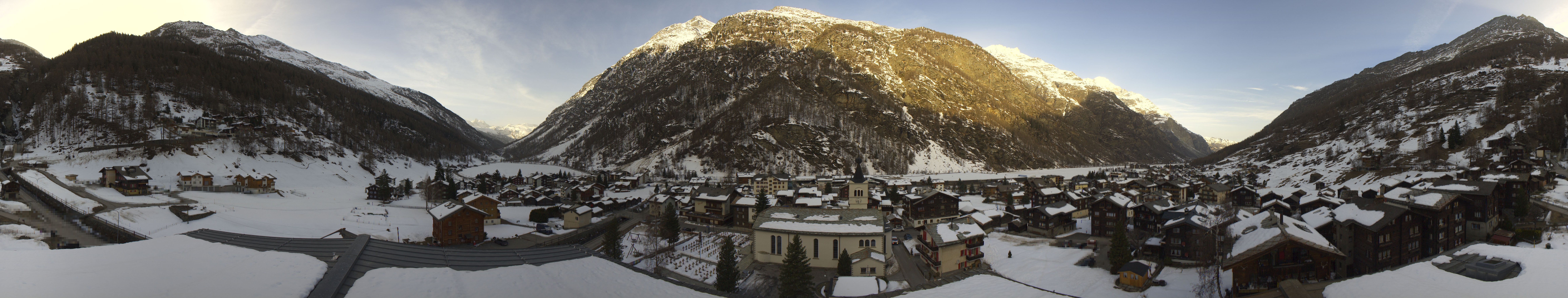 Archiv Foto Webcam Täsch im Mattertal