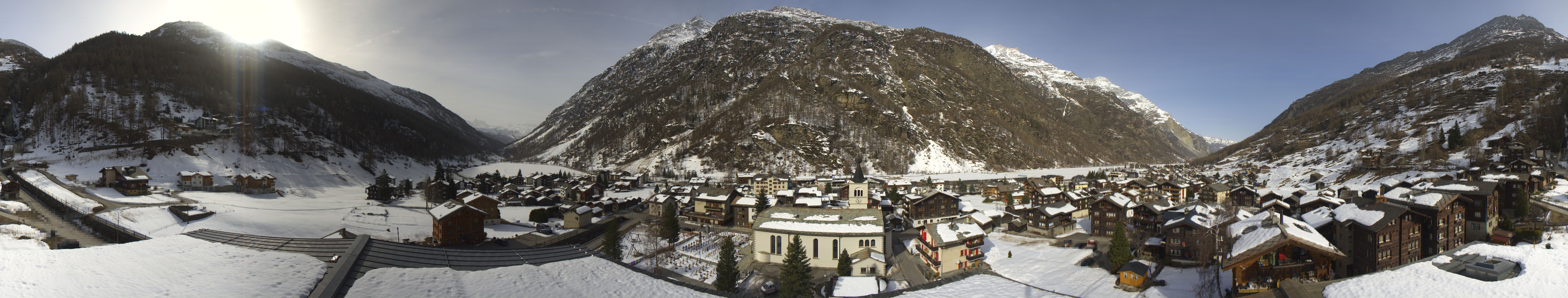 Archiv Foto Webcam Täsch im Mattertal