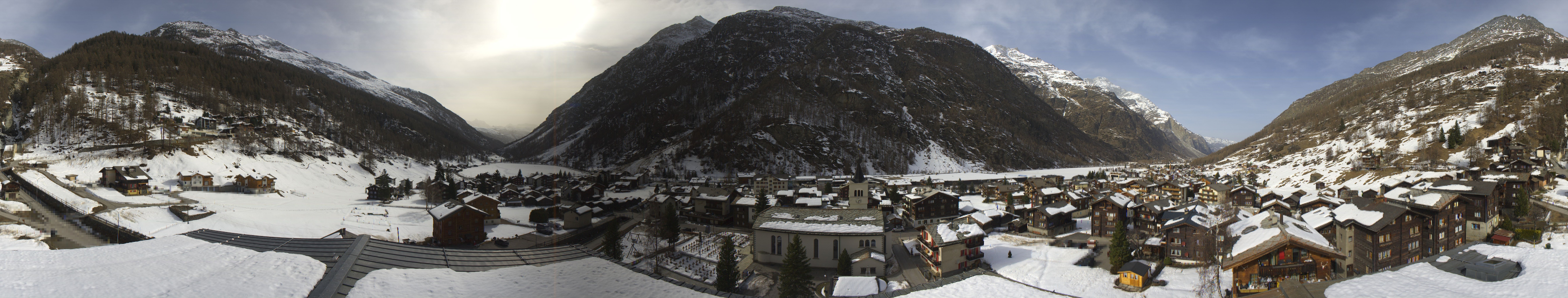 Archiv Foto Webcam Täsch im Mattertal