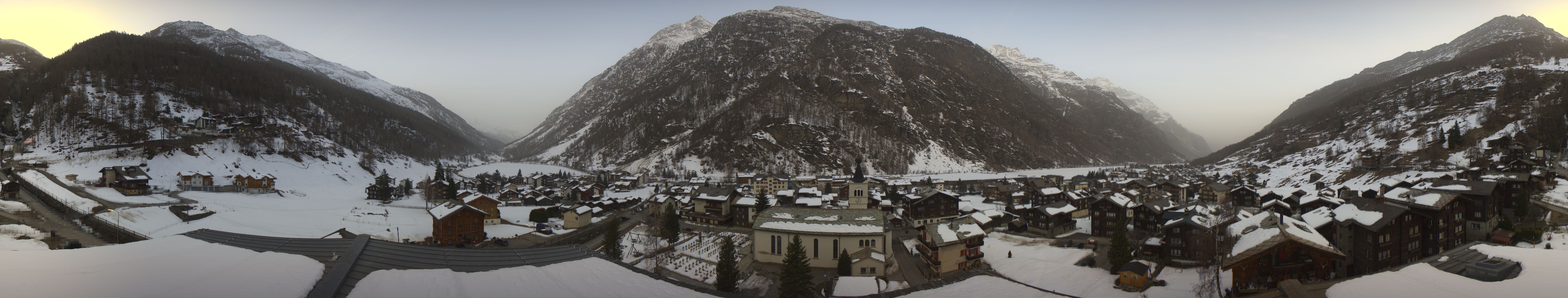 Archiv Foto Webcam Täsch im Mattertal