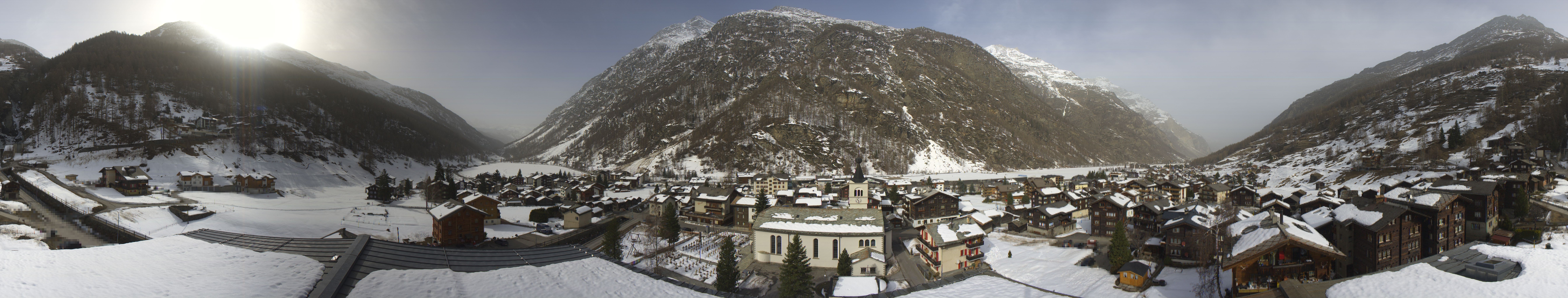 Archiv Foto Webcam Täsch im Mattertal