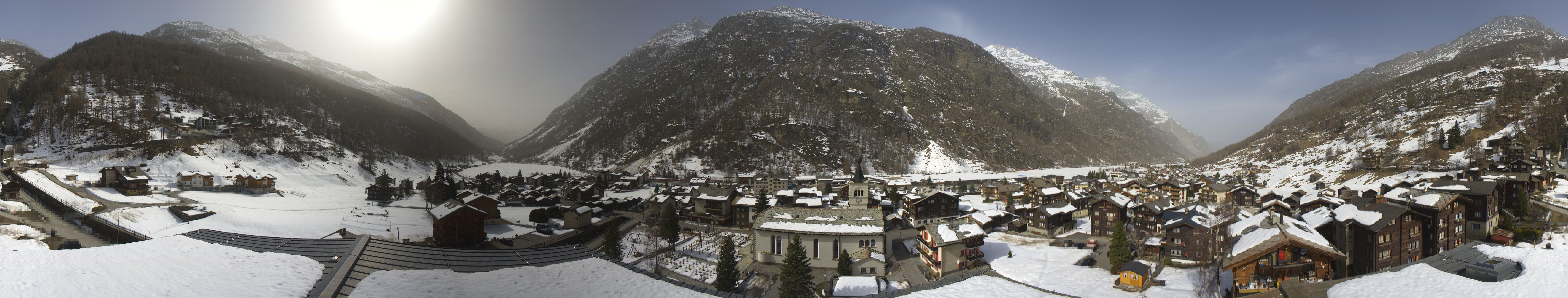 Archiv Foto Webcam Täsch im Mattertal