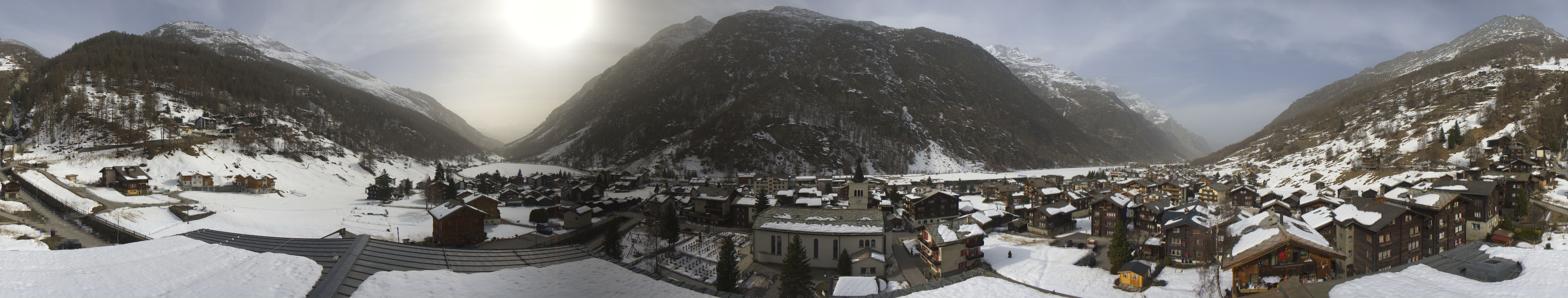 Archiv Foto Webcam Täsch im Mattertal