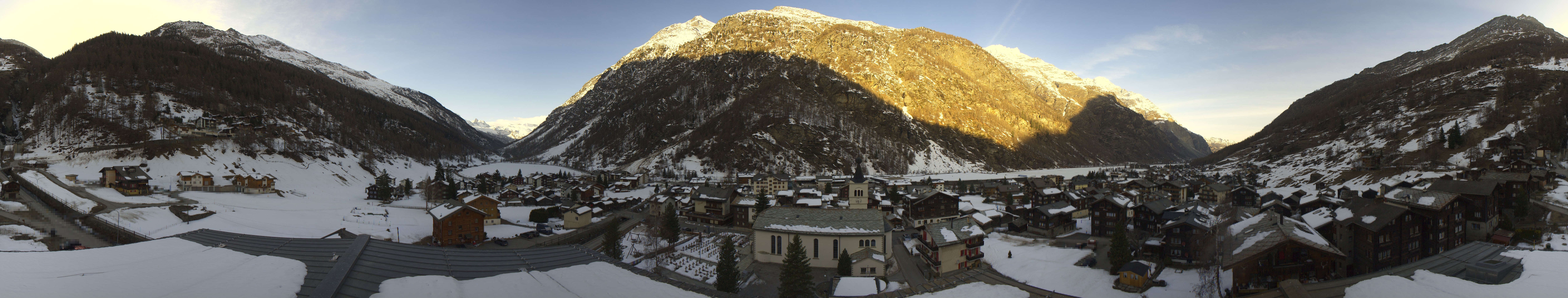 Archiv Foto Webcam Täsch im Mattertal