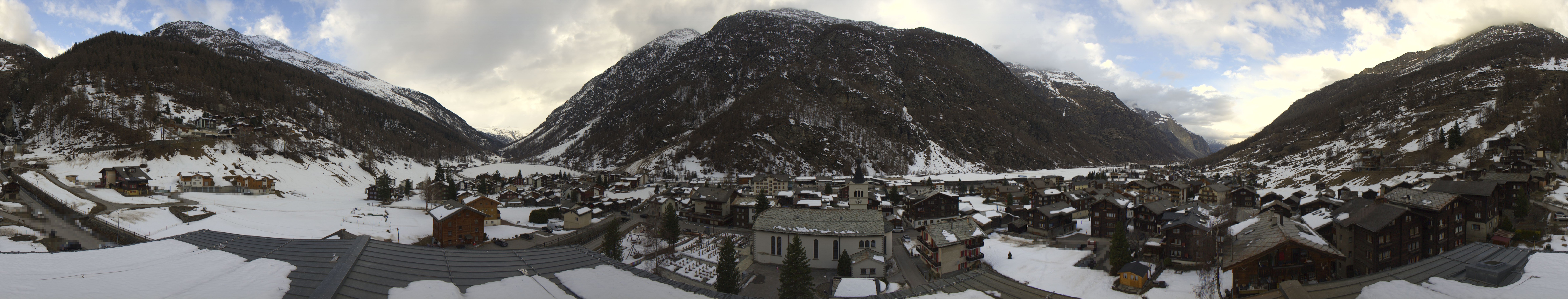 Archiv Foto Webcam Täsch im Mattertal