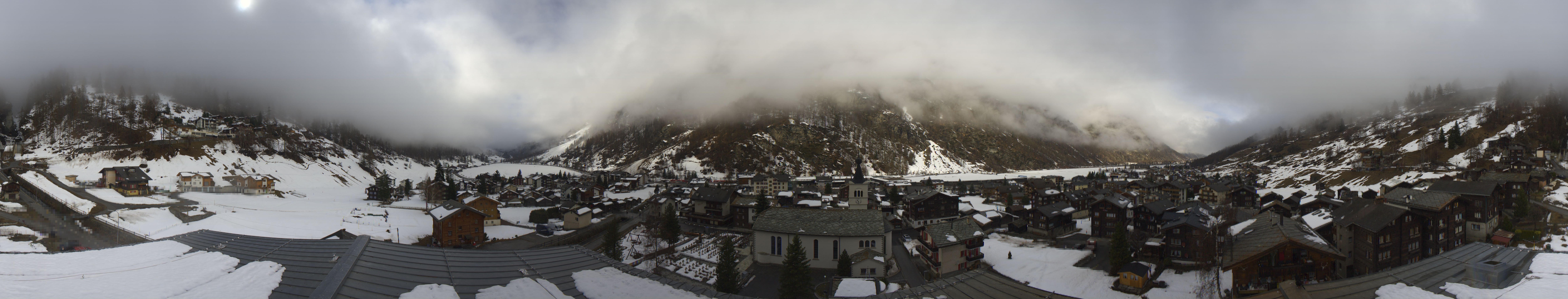 Archiv Foto Webcam Täsch im Mattertal