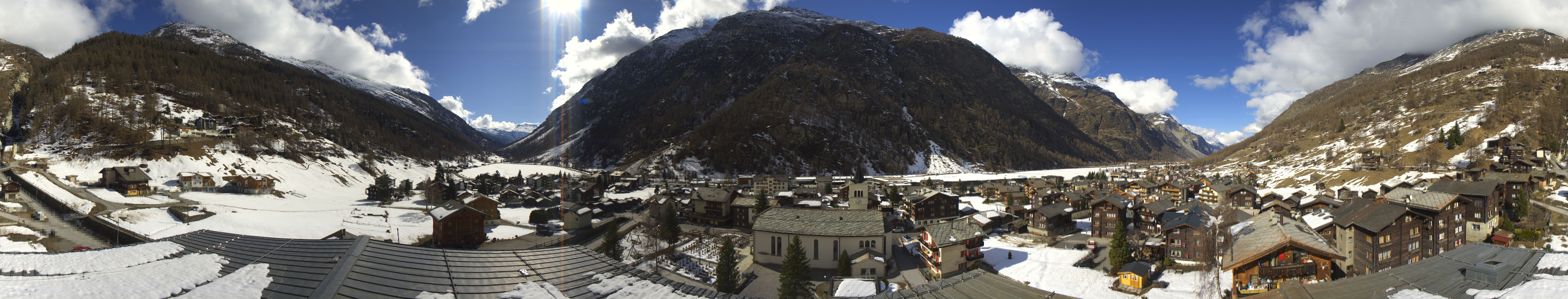 Archiv Foto Webcam Täsch im Mattertal