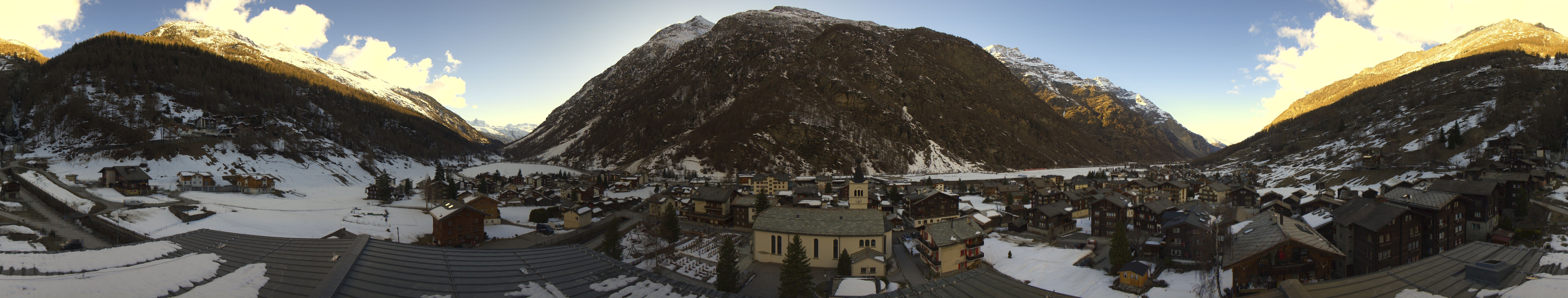 Archiv Foto Webcam Täsch im Mattertal