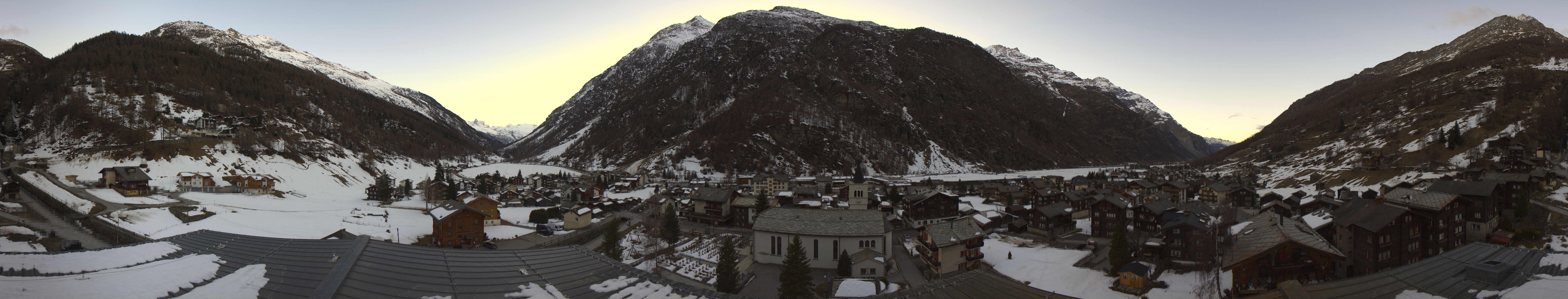 Archiv Foto Webcam Täsch im Mattertal