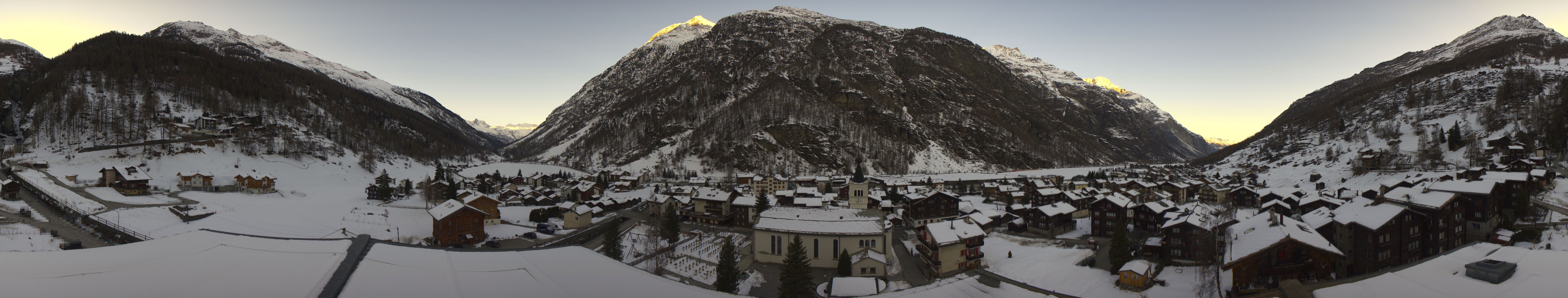 Archiv Foto Webcam Täsch im Mattertal