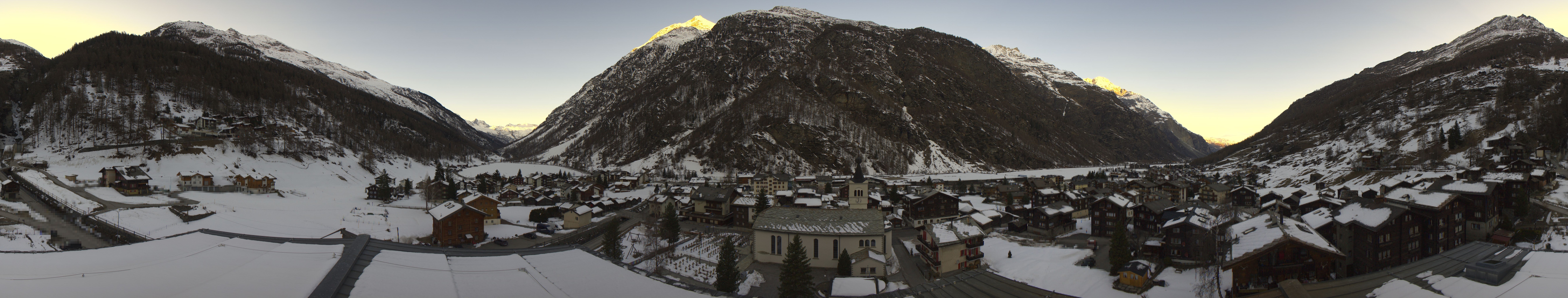 Archiv Foto Webcam Täsch im Mattertal