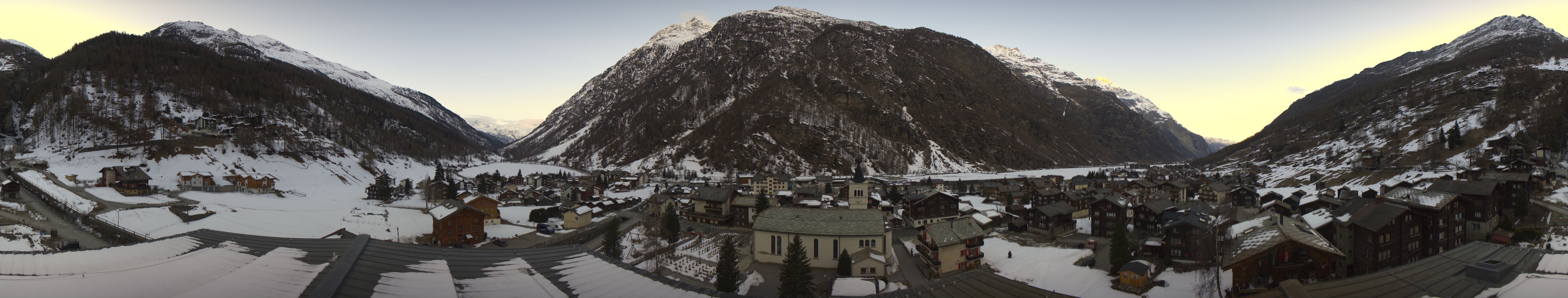 Archiv Foto Webcam Täsch im Mattertal