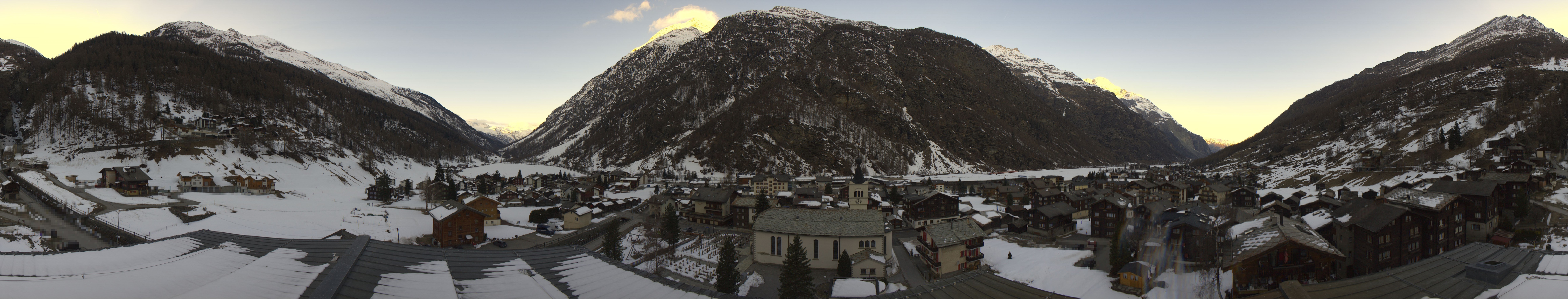 Archiv Foto Webcam Täsch im Mattertal