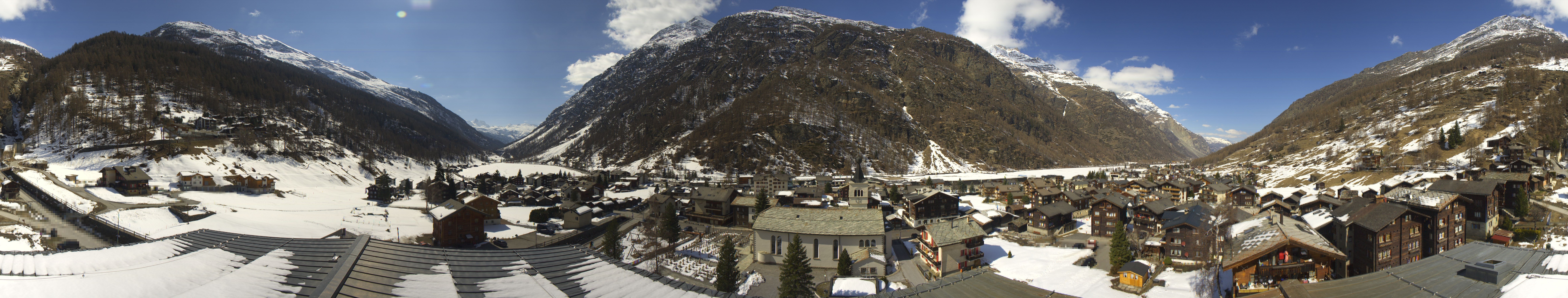 Archiv Foto Webcam Täsch im Mattertal