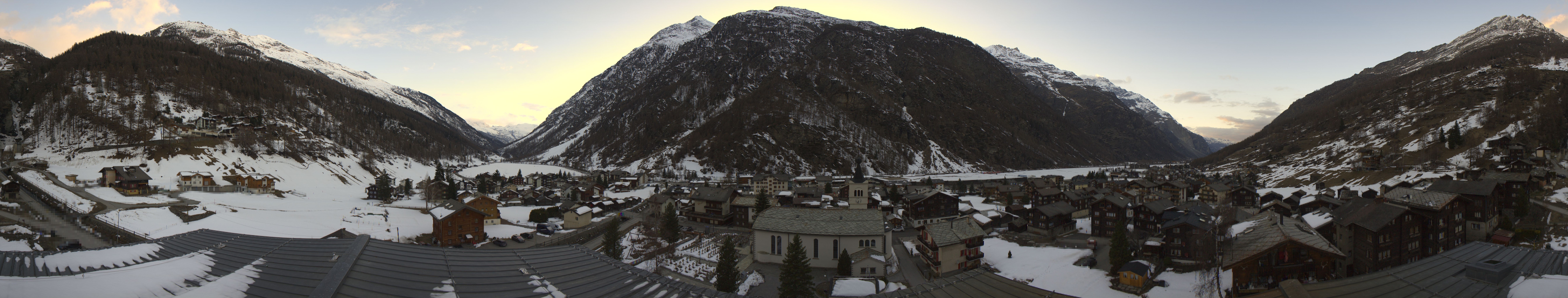 Archiv Foto Webcam Täsch im Mattertal