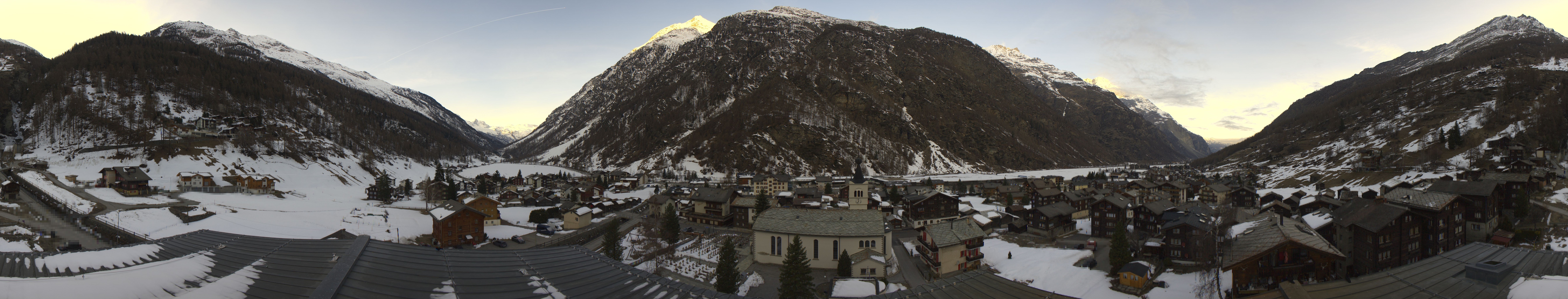 Archiv Foto Webcam Täsch im Mattertal