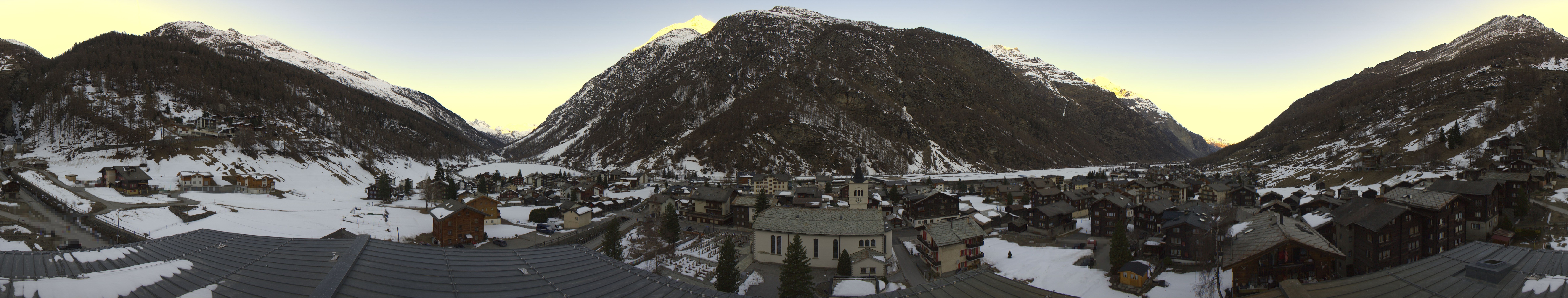 Archiv Foto Webcam Täsch im Mattertal