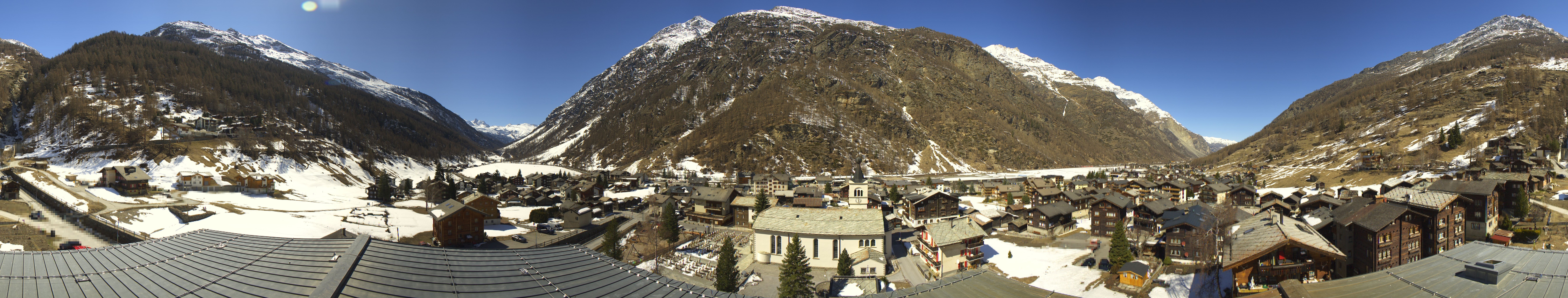 Archiv Foto Webcam Täsch im Mattertal