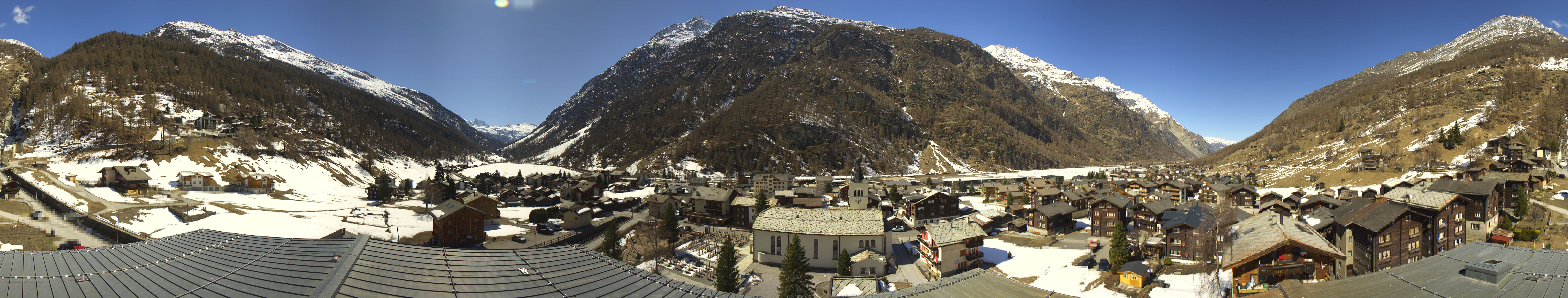 Archiv Foto Webcam Täsch im Mattertal