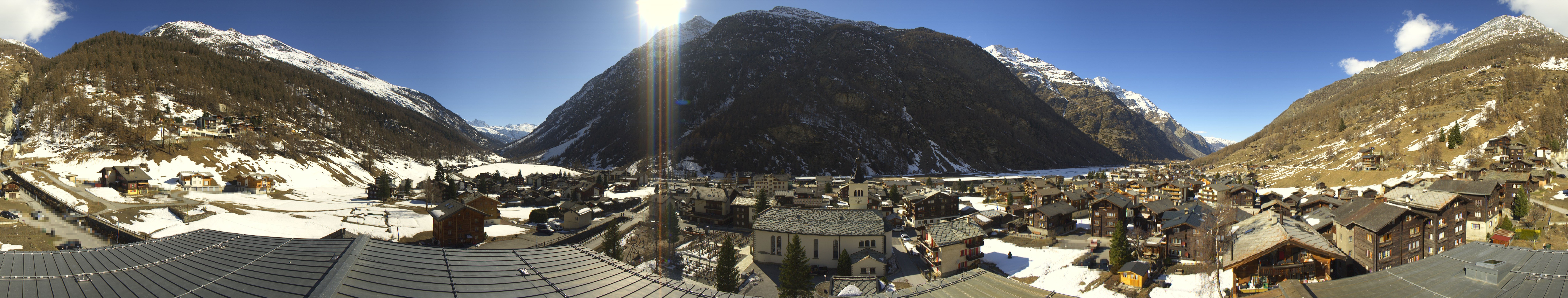 Archiv Foto Webcam Täsch im Mattertal
