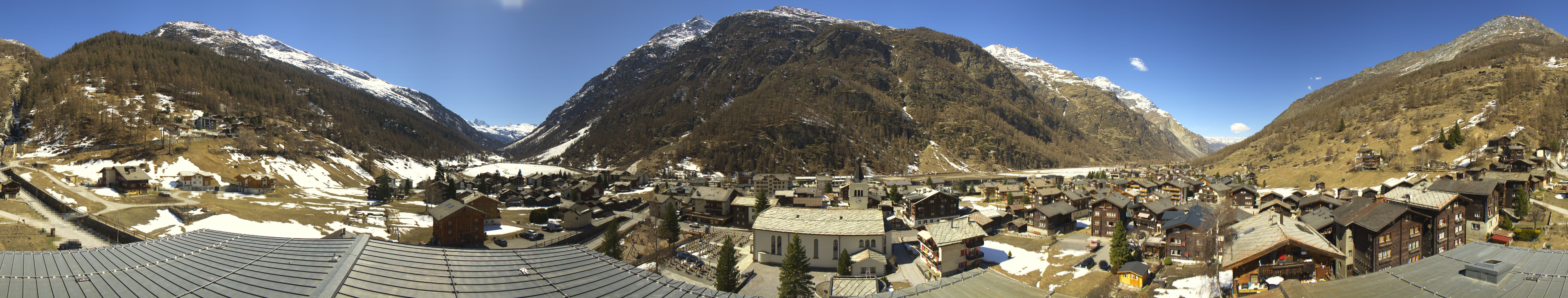 Archiv Foto Webcam Täsch im Mattertal